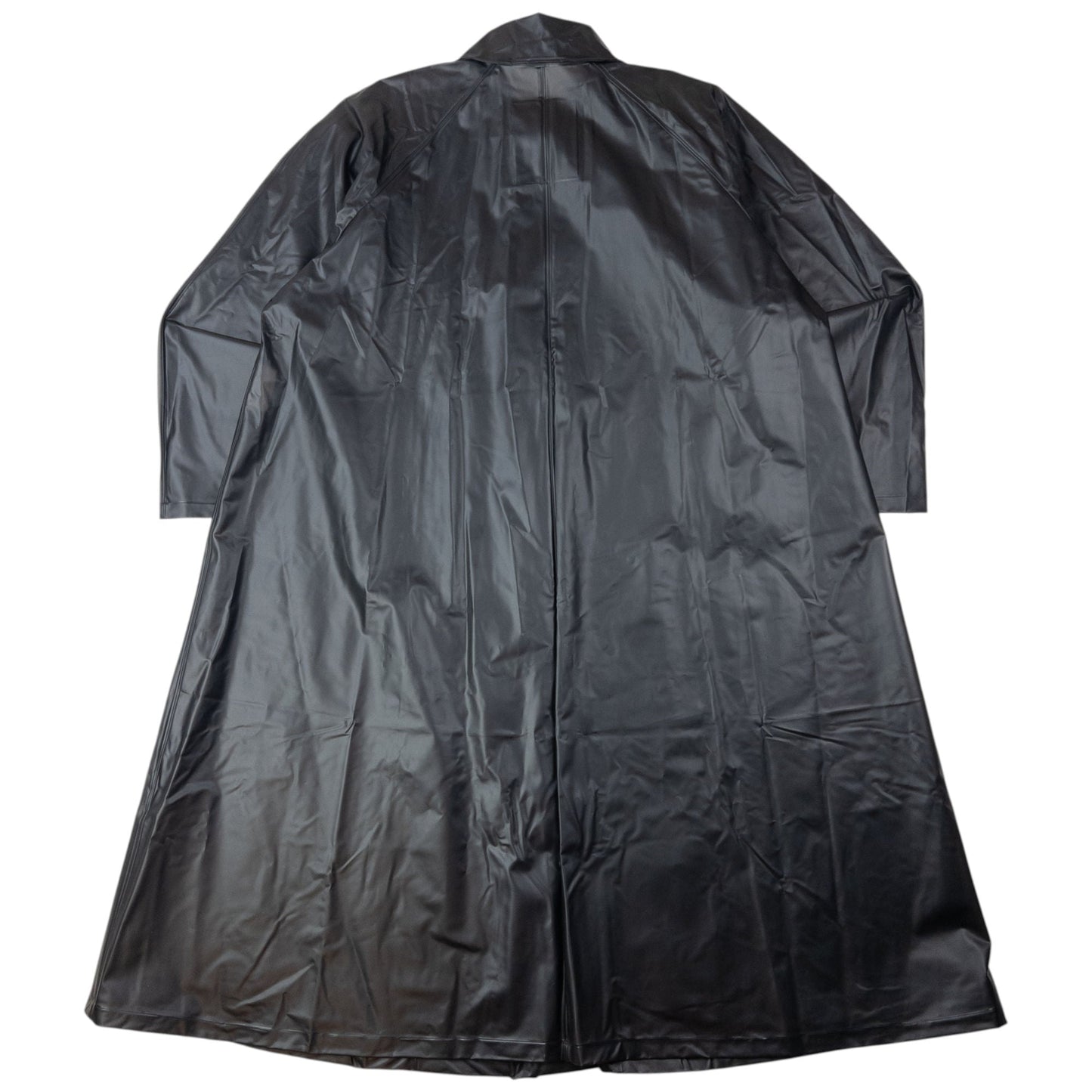 Vintage 90s Yohji Yamamoto Impermeable Transluscent Rain Jacket Size XL | XL, Black