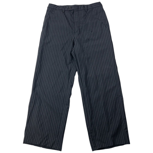 Vintage 90s Gucci Striped Trousers Size W31 | W31, Black