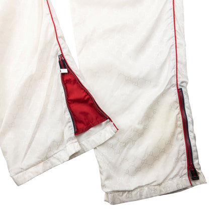 Vintage Gucci Monogram Joggers Size S | Default Title, Red