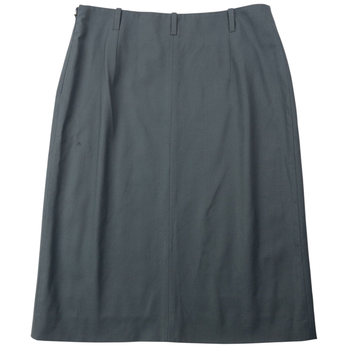 Vintage 90s Gucci By Tom Ford Wool Skirt Womens Size W28 | W28, Grey
