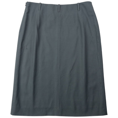 Vintage 90s Gucci By Tom Ford Wool Skirt Womens Size W28 | W28, Grey