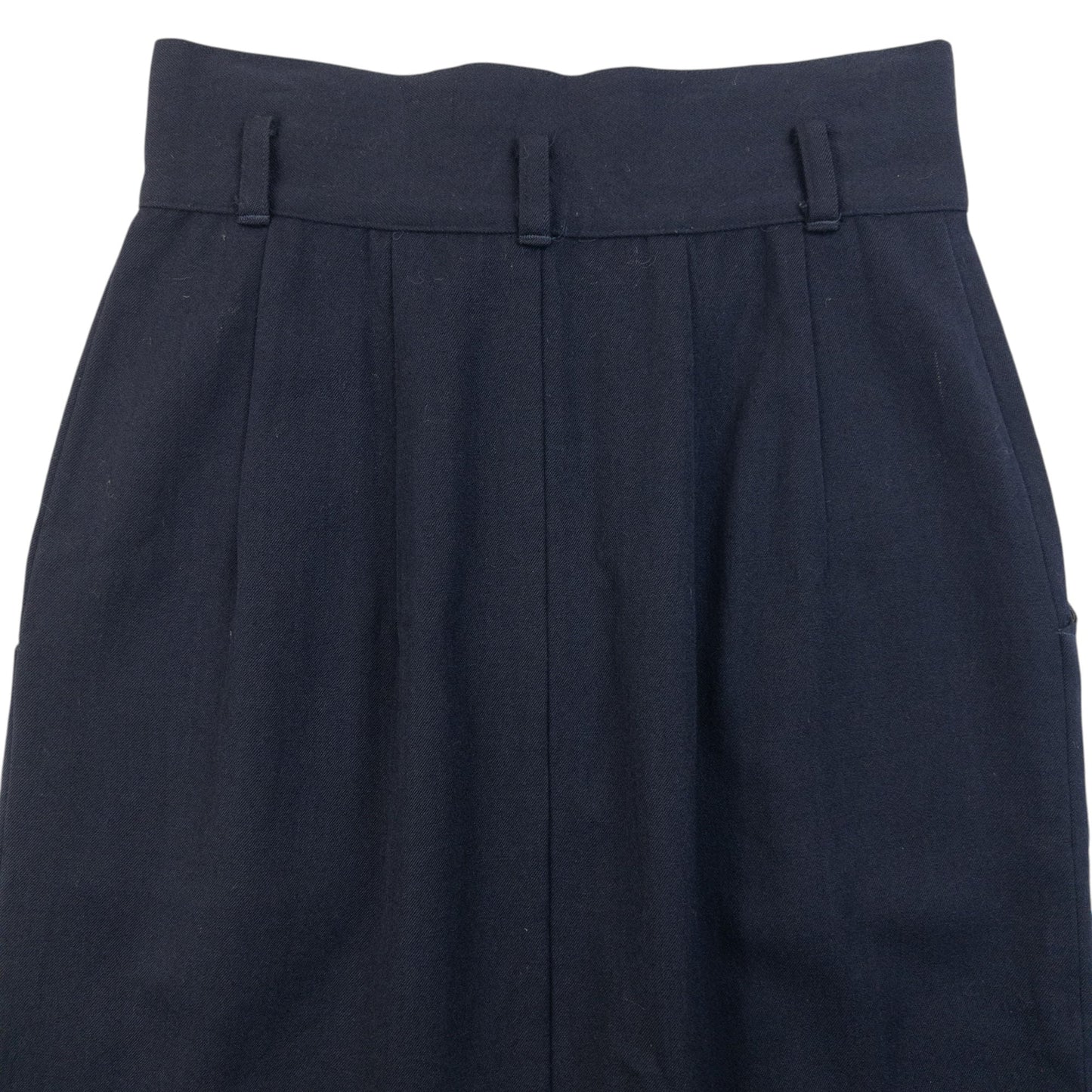 Vintage 90s Yohji Yamamoto Skirt Womens Size W24 | W24, Navy