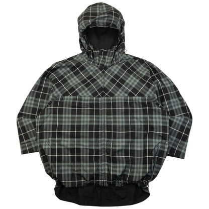 Vintage 2000s Burberry Nova Check Reversible Packable Jacket Size L | Large, Black