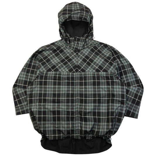 Vintage 2000s Burberry Nova Check Reversible Packable Jacket Size L | Large, Black