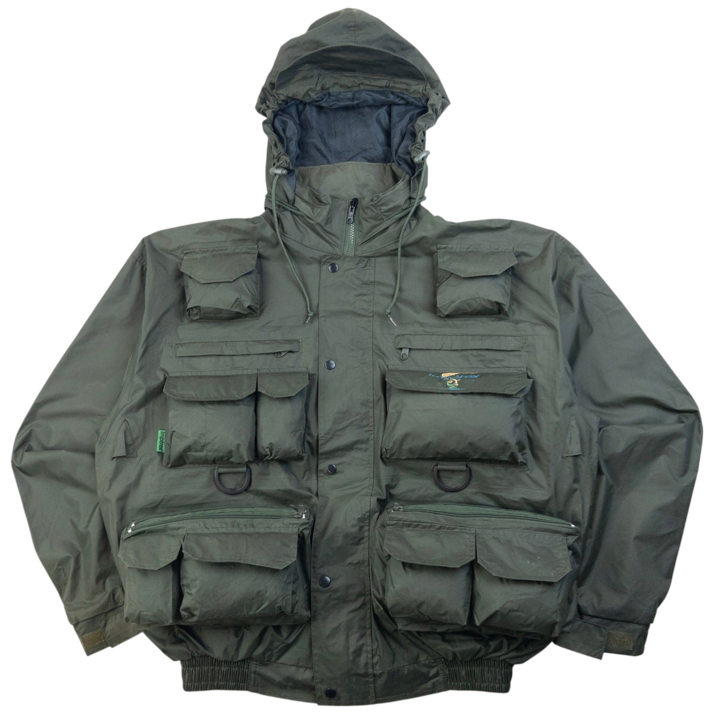 Vintage 2000s Imperex Multi Pocket Cargo Jacket Size XL | XL, Multicoloured