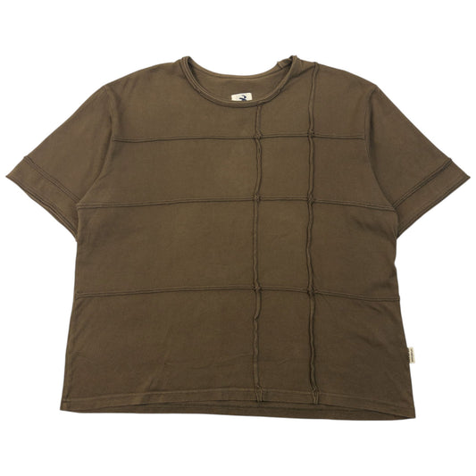 Vintage 90s Hai Sporting Gear By Issey Miyake T Shirt Womens Size M | Medium, Brown