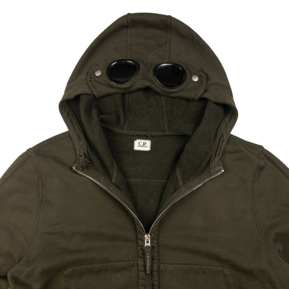 Vintage CP Company Goggle Hood Zip Up Hoodie Size M