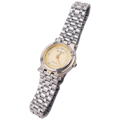 Vintage 90s Gucci Diamanté Watch | O/S, Gold