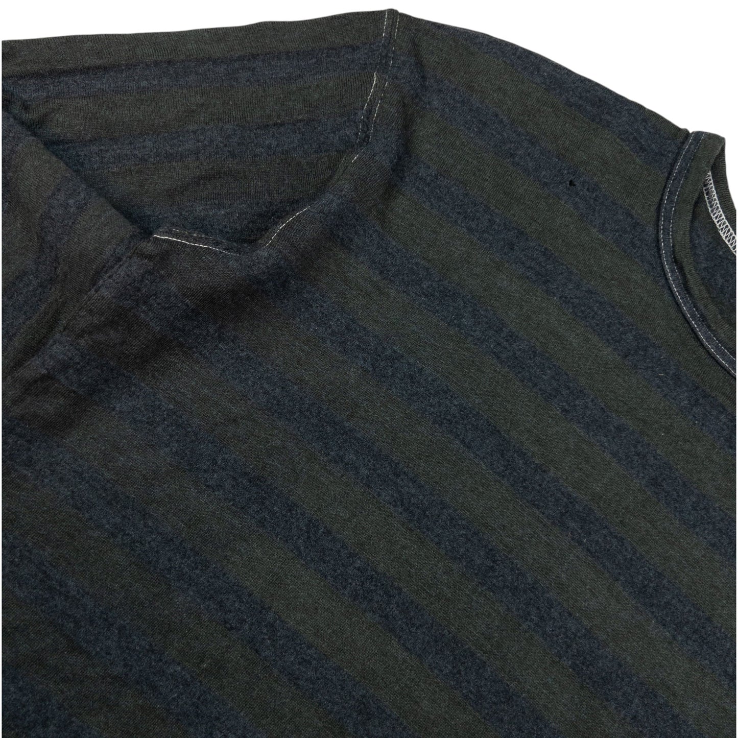 Vintage Comme Des Garçons HOMME Striped Long Sleeve T Shirt Size S