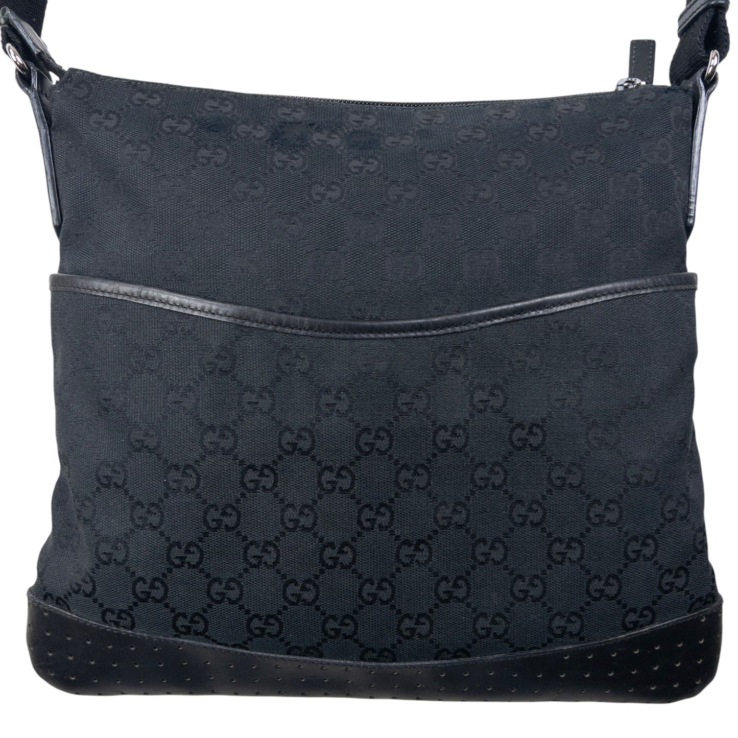 Vintage Gucci Monogram Crossbody Bag