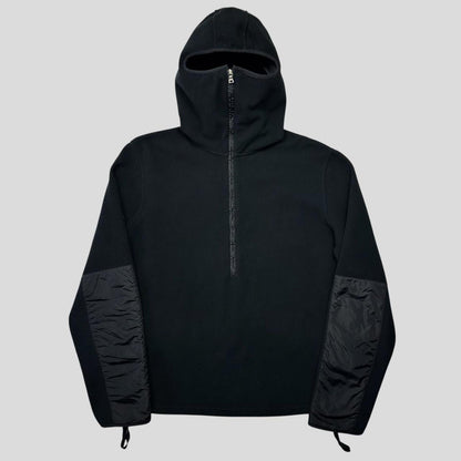 Prada Sport AW00 Balaclava Ninja Fleece Jacket - L | Default Title, Black