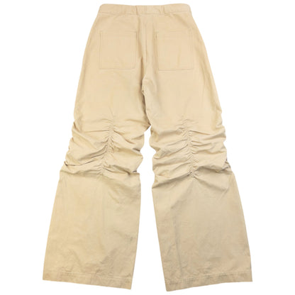Vintage Maharishi Ruched Wide Leg Trousers Size W29 | W29, Beige