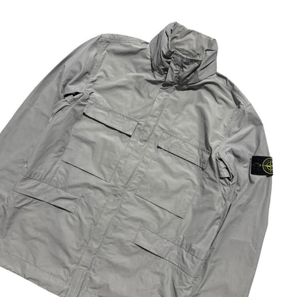 Stone Island 2020 Micro Reps Jacket | Medium, Light Grey