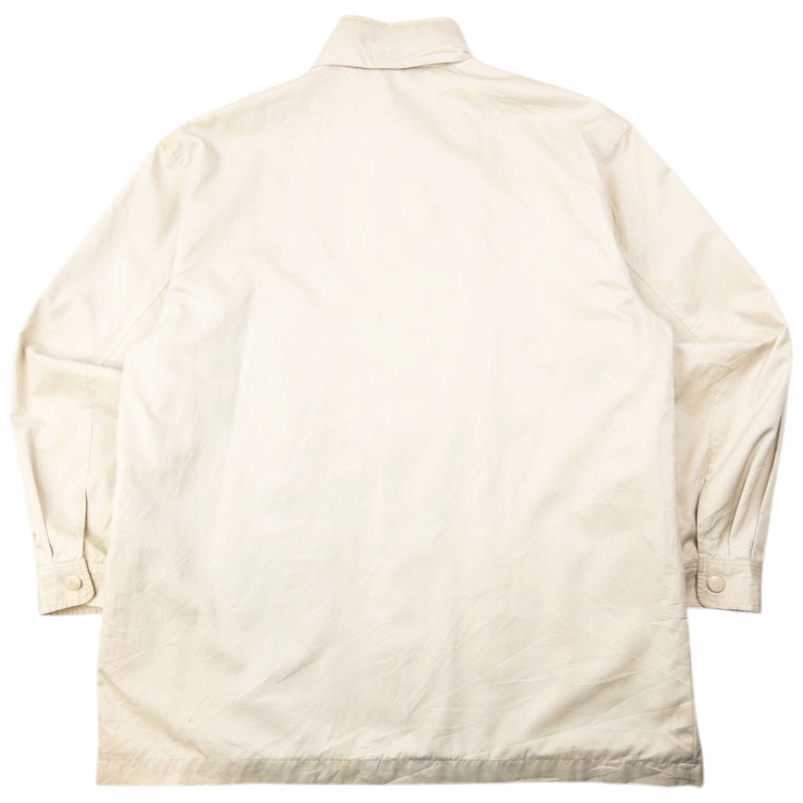 Vintage 90s YSL Yves Saint Laurent Zip Up Jacket Size XL | XL, Cream