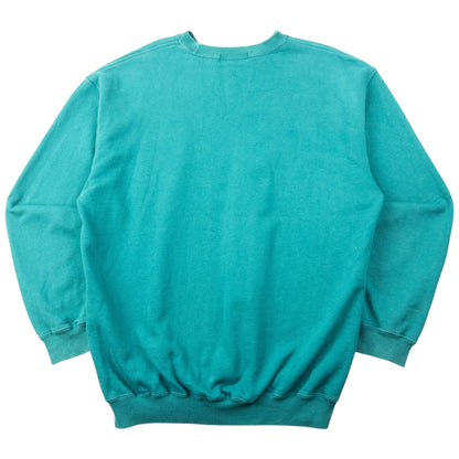 Vintage 2000s YSL Yves Saint Laurent Embroidered Sweatshirt Size M | Medium, Green
