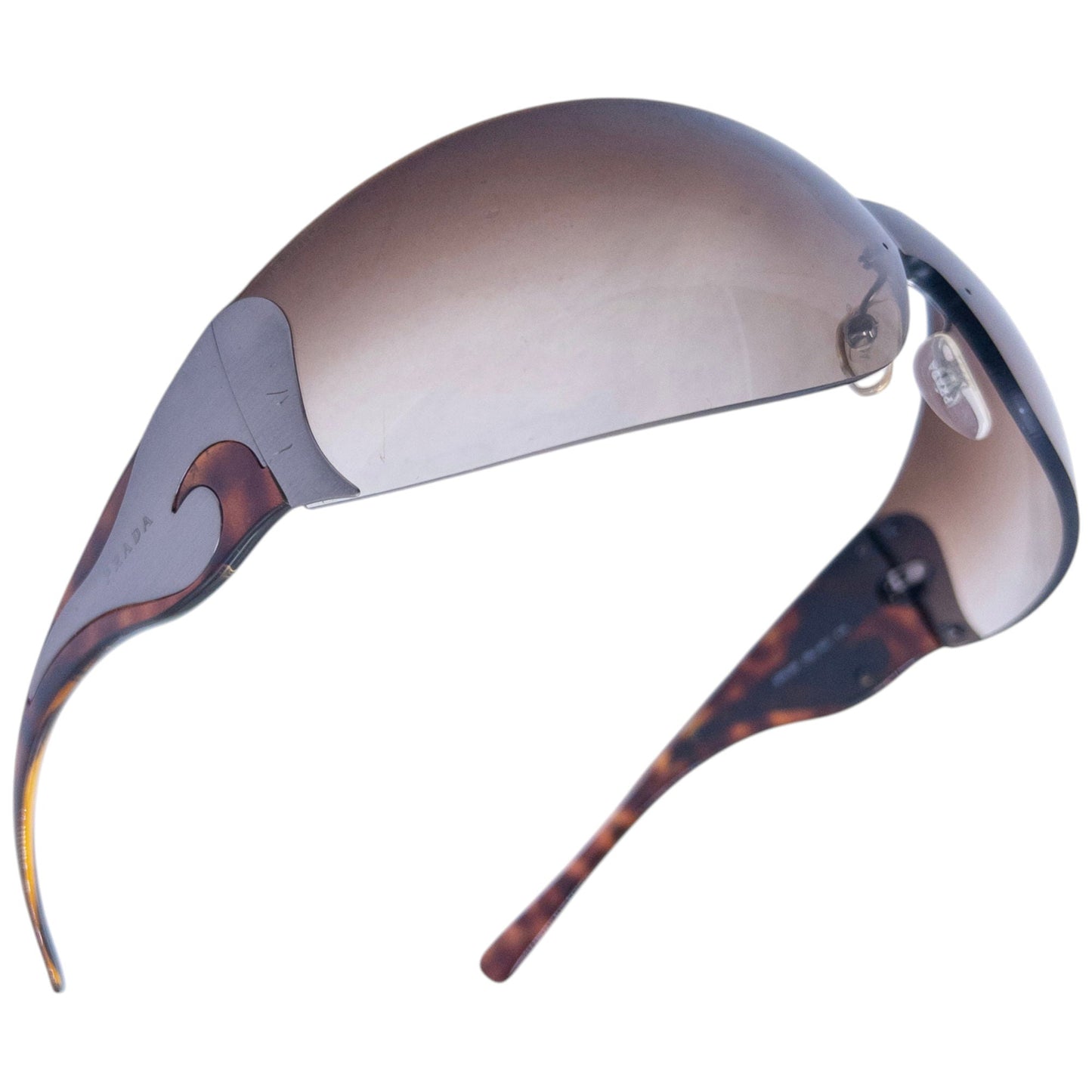 Vintage Prada Tortoise Shell Swirl Sunglasses