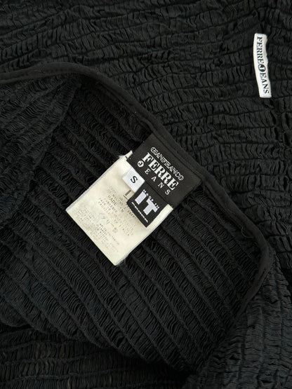 Gianfranco Ferre Jeans 1990s Cropped Top - S