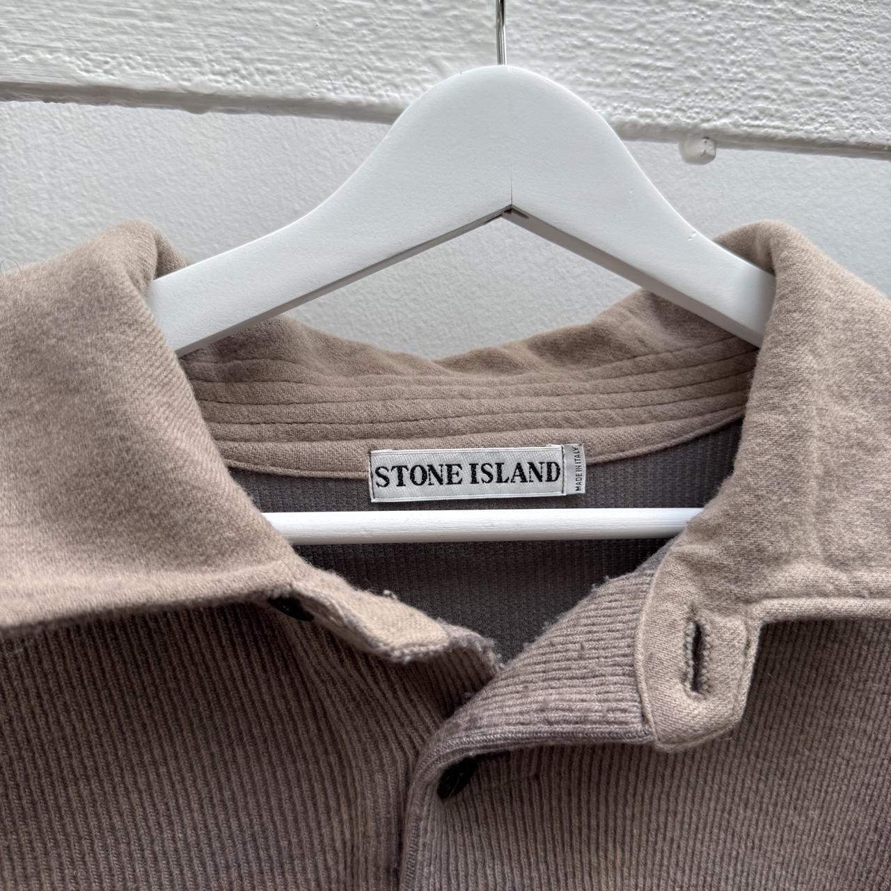 90’s Stone Island Ribbed Knit Jumper (XXL) | XXL, Brown