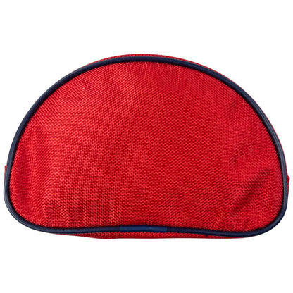 Vintage 90s Burberry Embroidered Teddy Bear Zip Pouch | O/S, Red
