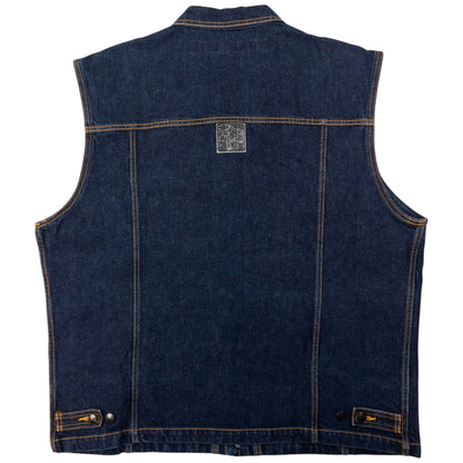 Vintage Marithe + Francois Girbaud Sleeveless Denim Jacket Size XXL