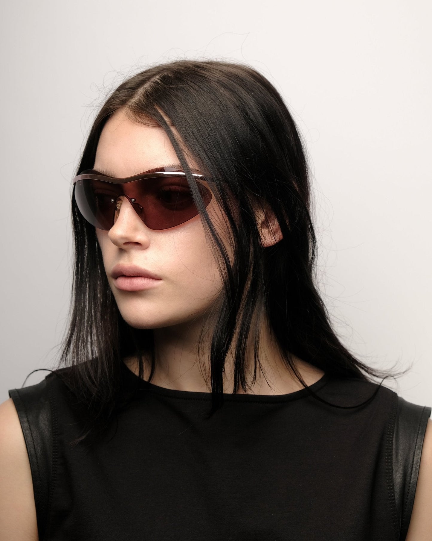 Emanuel Ungaro-Emanuel Ungaro shield vintage Sunglasses – The Dryads