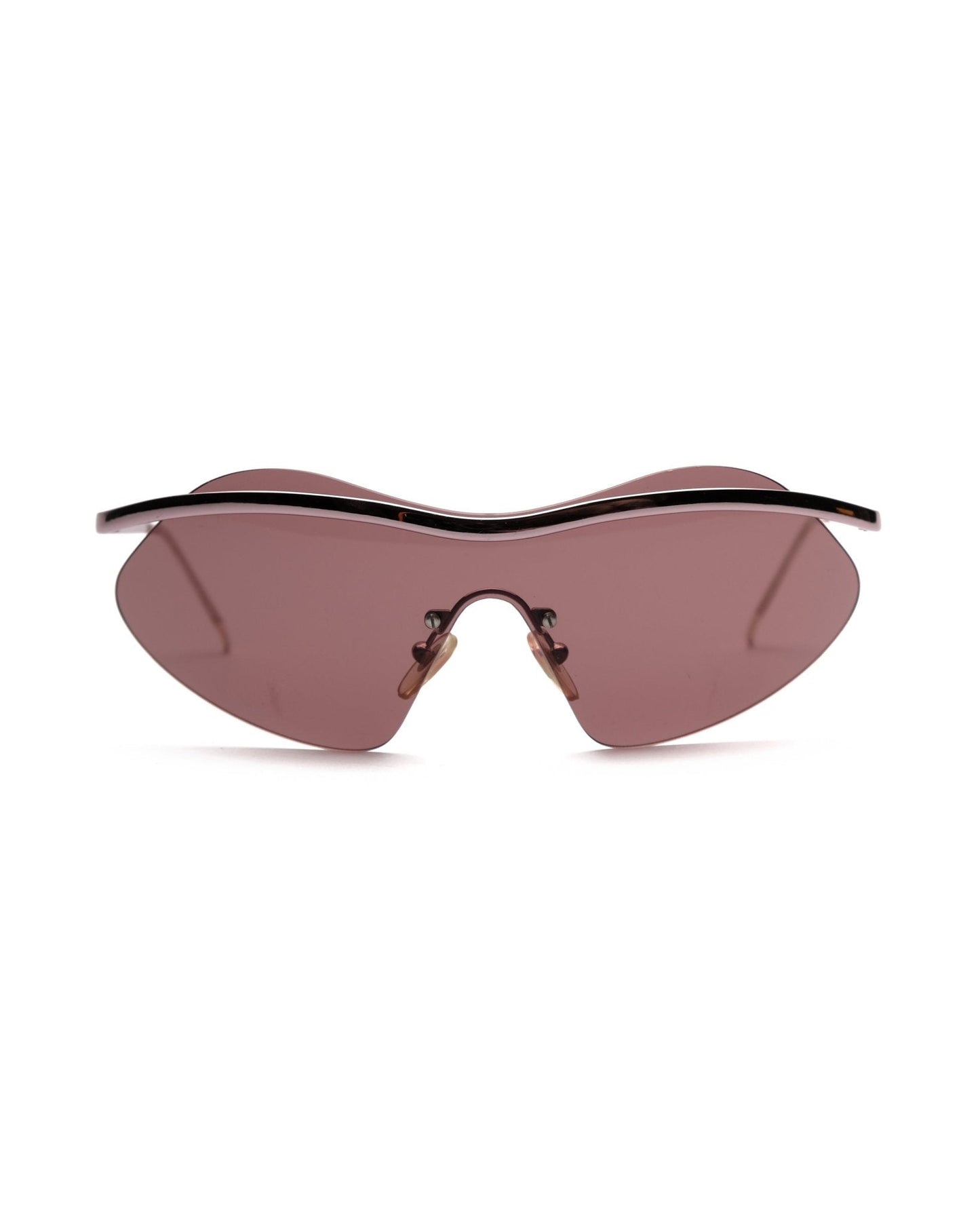 Emanuel Ungaro-Emanuel Ungaro shield vintage Sunglasses – The Dryads