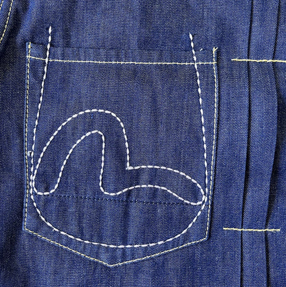 Evisu Denim Jacket - XL
