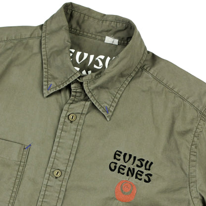 EVISU GENES MAP SHIRT (S)  (S)