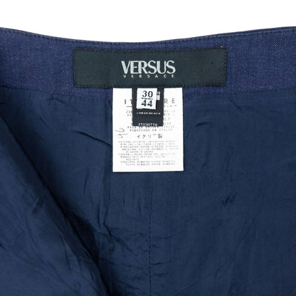 Vintage 2000s Versace Versus Embroidered Mini Skirt Womens Size W27 | W27, Multicoloured