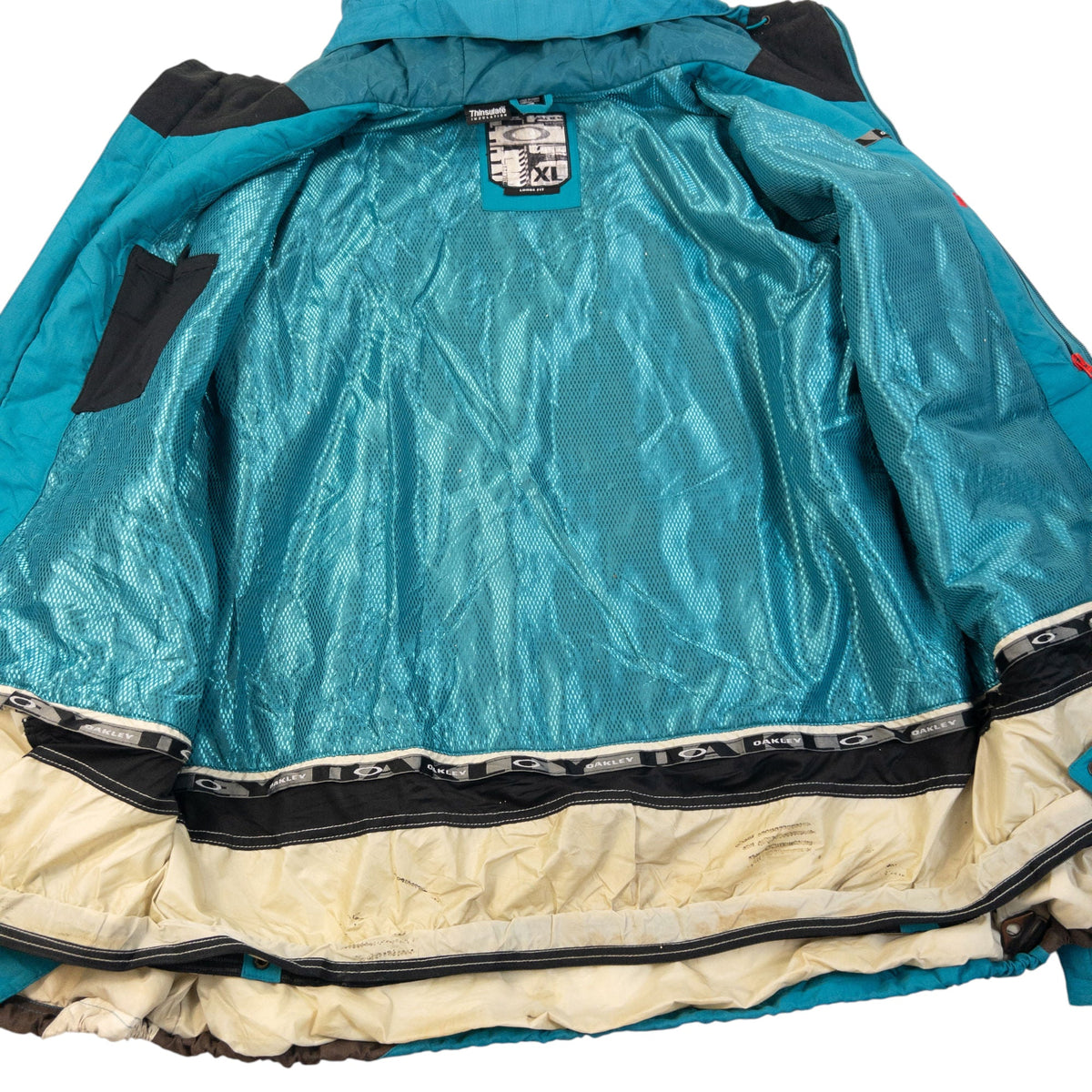 Vintage 2000s Oakley Zip Up Snowboarding Jacket Size XL | XL, Multicoloured