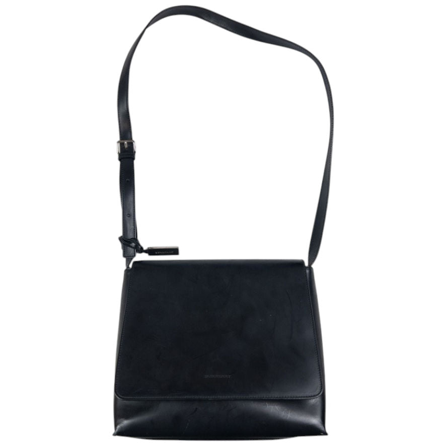 Vintage Burberry Leather Crossbody Bag