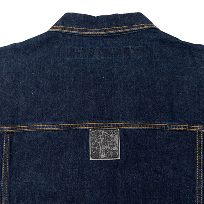 Vintage Marithe + Francois Girbaud Sleeveless Denim Jacket Size XXL