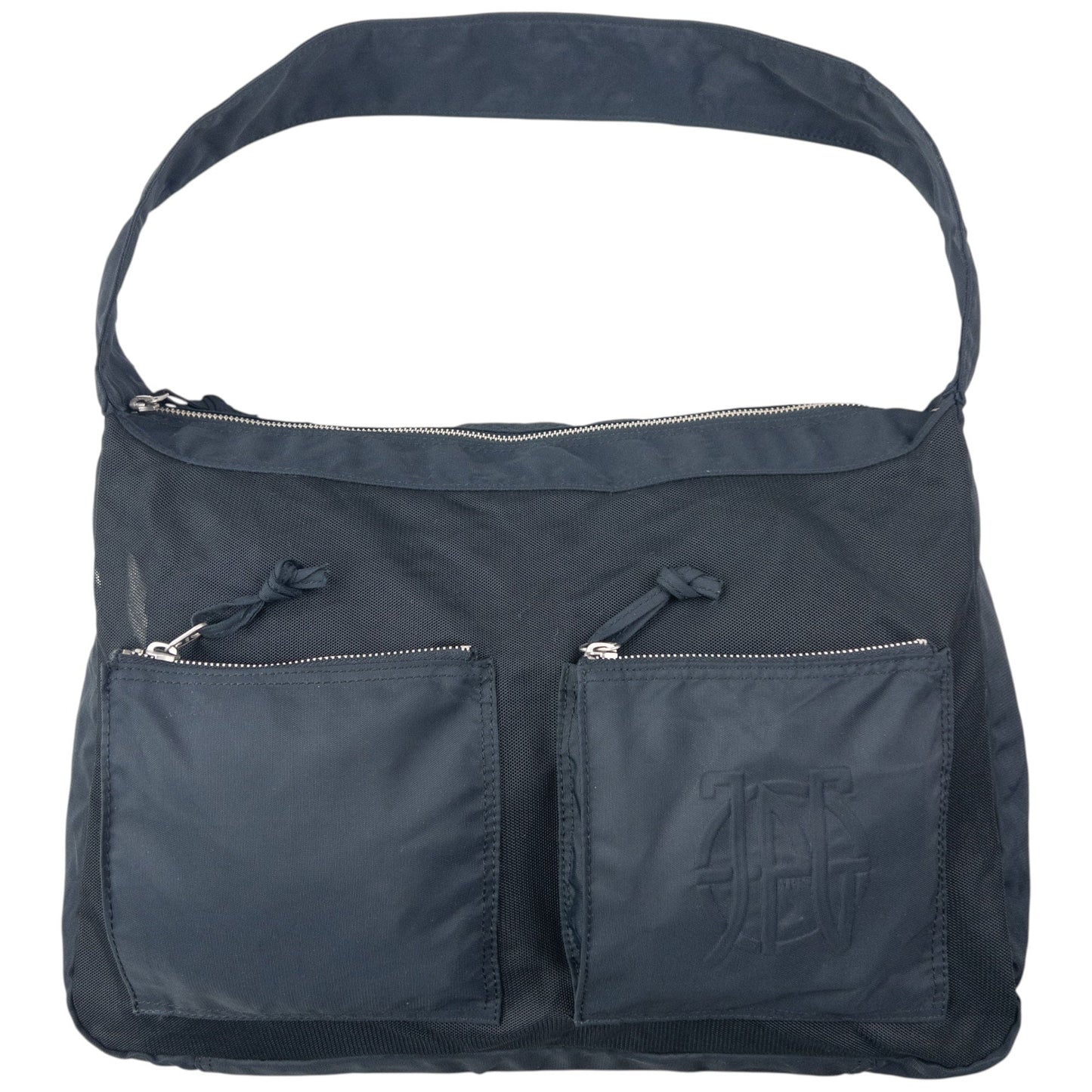 Vintage 2000s Jean Paul Gaultier Mesh Shoulder Bag | O/S, Black