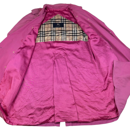 Vintage Burberry Trench Coat Jacket Womens Size M
