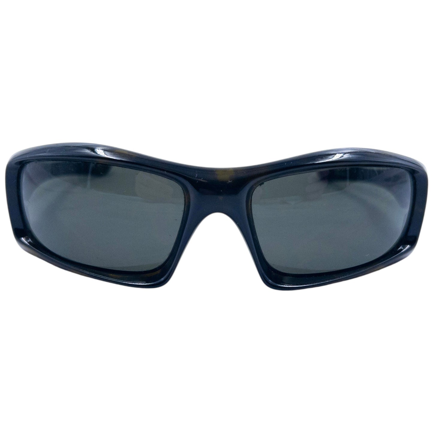 Vintage 2006 Oakley Olive Tortoise Monster Pup Sunglasses