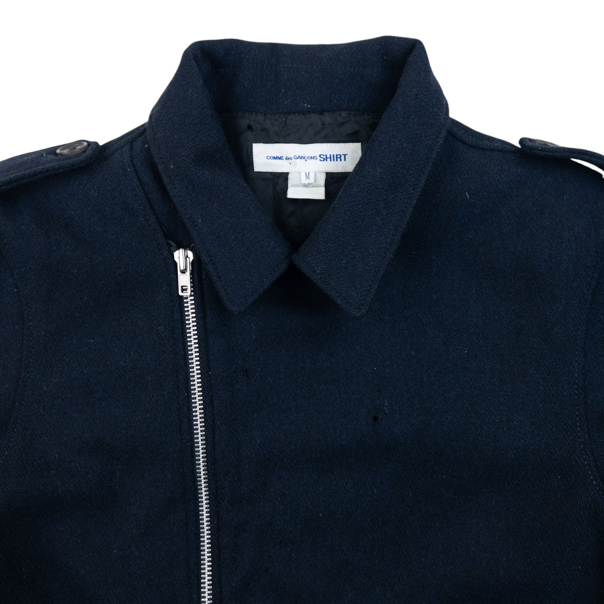 Vintage Comme Des Garçons SHIRT Asymmetric Wool Jacket Size S