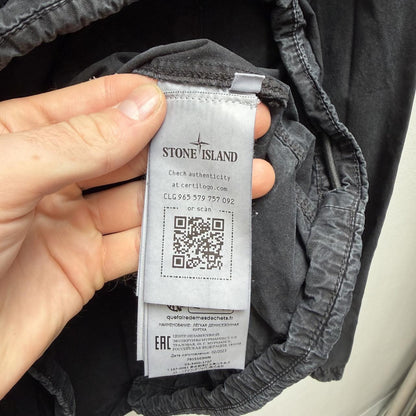 Stone Island Hooded Smock Jacket (L) | Large, Black