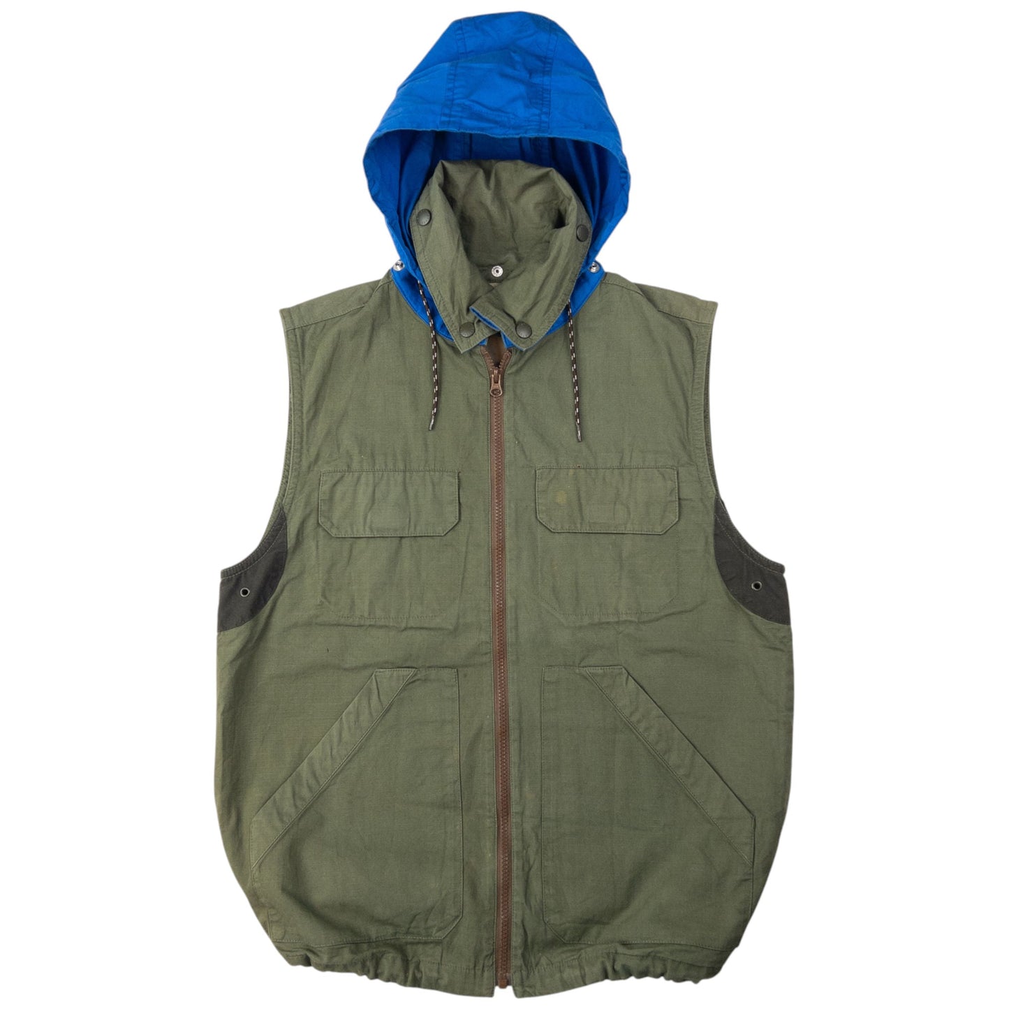 Vintage Stussy Zip Up Gilet Vest Size M