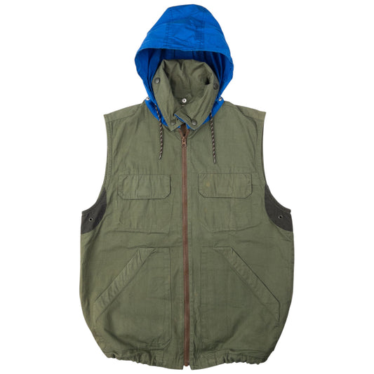 Vintage Stussy Zip Up Gilet Vest Size M