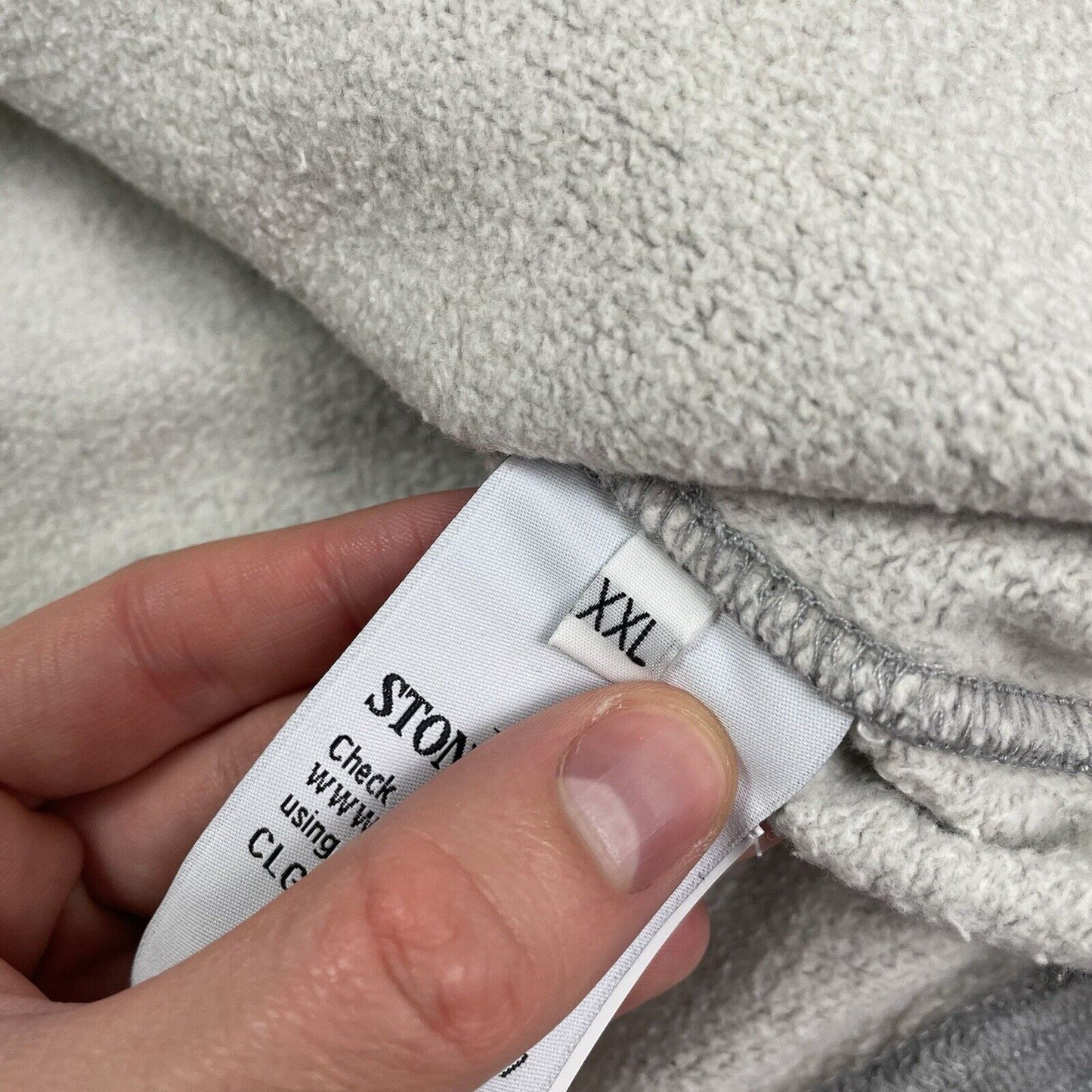 Stone Island Sweatshirt, Size XXL | Stone island, Grey