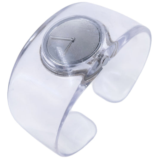 Vintage Issey Miyake X Tokujin Yoshioka Clear Watch Bracelet | O/S, White
