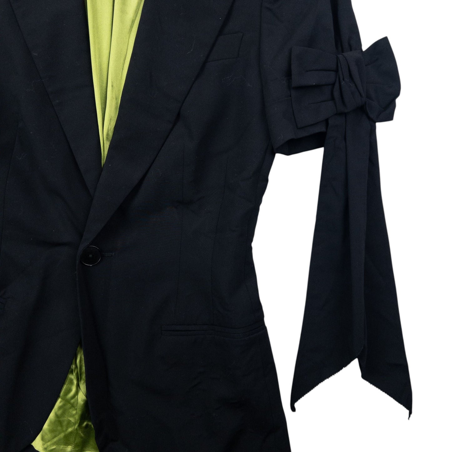 Vintage Jean Paul Gaultier Femme Bow Sleeve Jacket Womens Size M