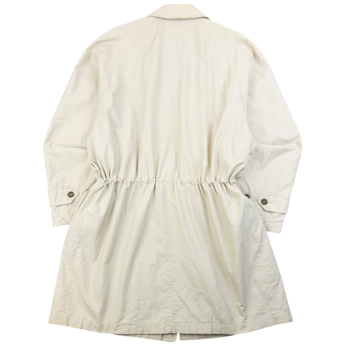 Vintage 90s Burberry Zip Up Jacket Size L | Large, Beige