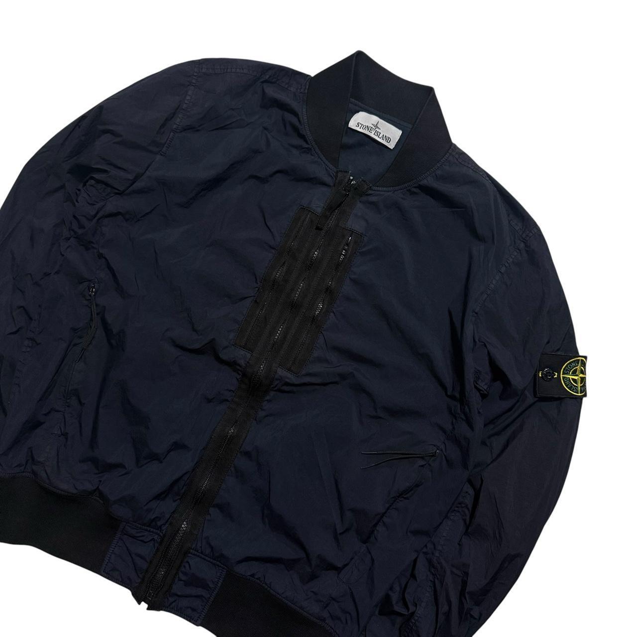 Stone Island Garment Dyed Crinkle Reps Jacket | Medium, Navy