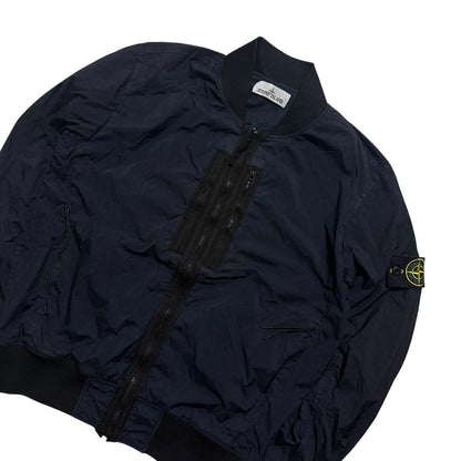 Stone Island Garment Dyed Crinkle Reps Jacket | Medium, Navy