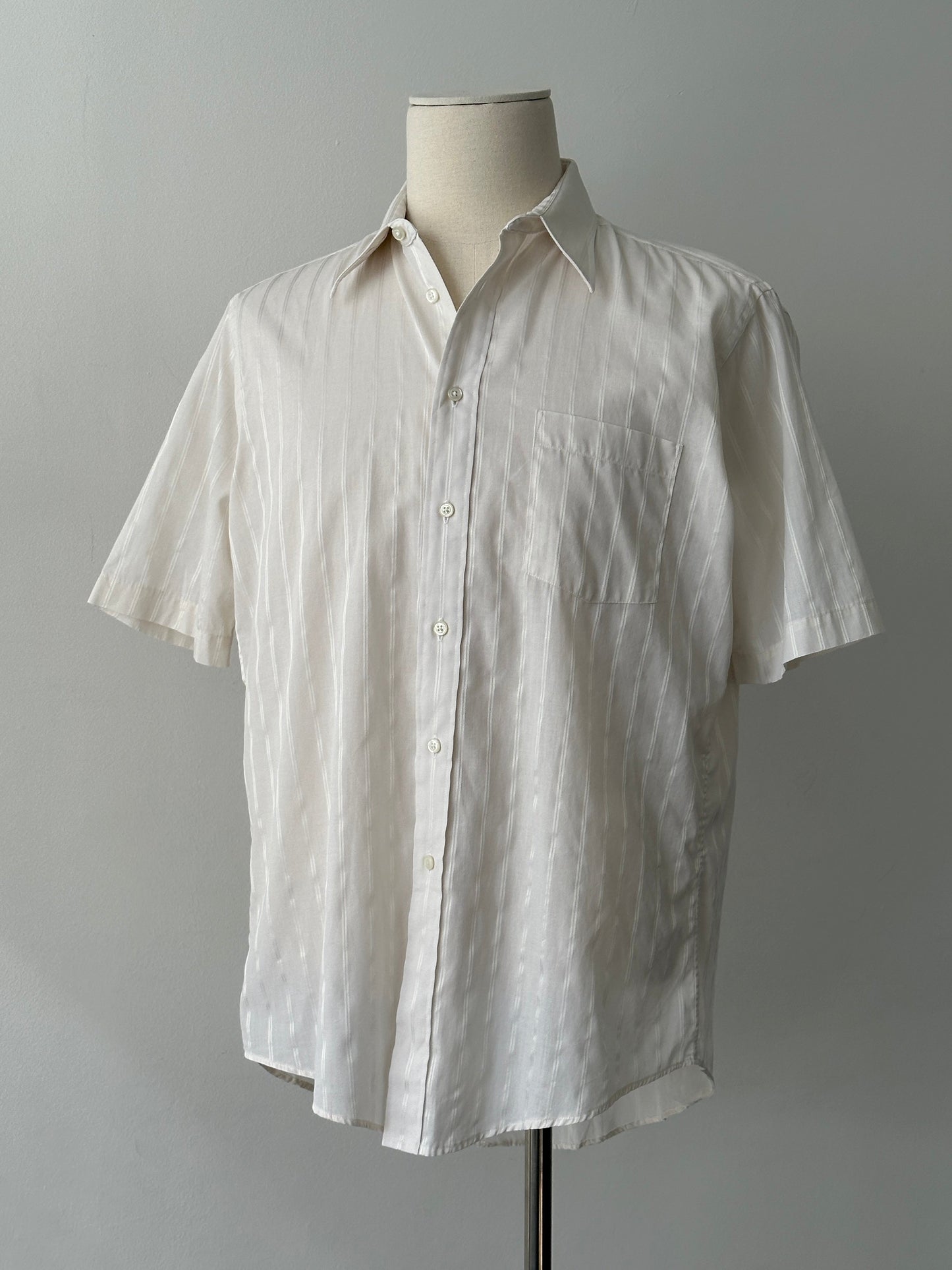 Christian Dior 1990s Cotton Short Sleeve Shirt - S