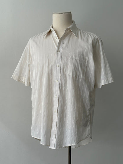 Christian Dior 1990s Cotton Short Sleeve Shirt - S