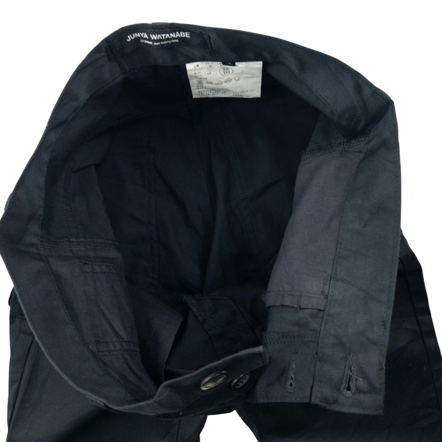 Vintage 2009 Junya Watanabe X Comme Des Garçons Capri Trousers Womens Size W28 | W28, Black