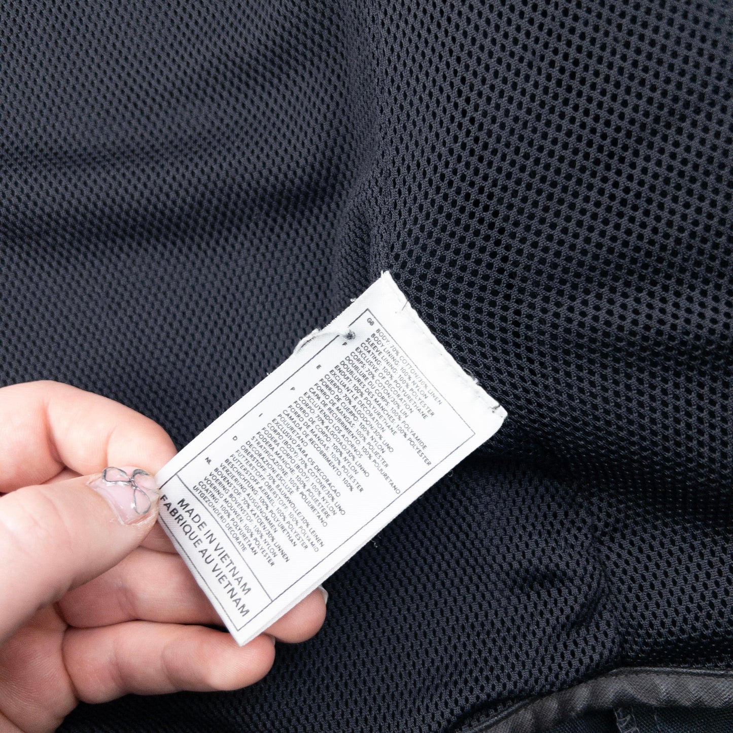 Vintage 2000s Nike Zip Up Rain Jacket Size M | Medium, Black