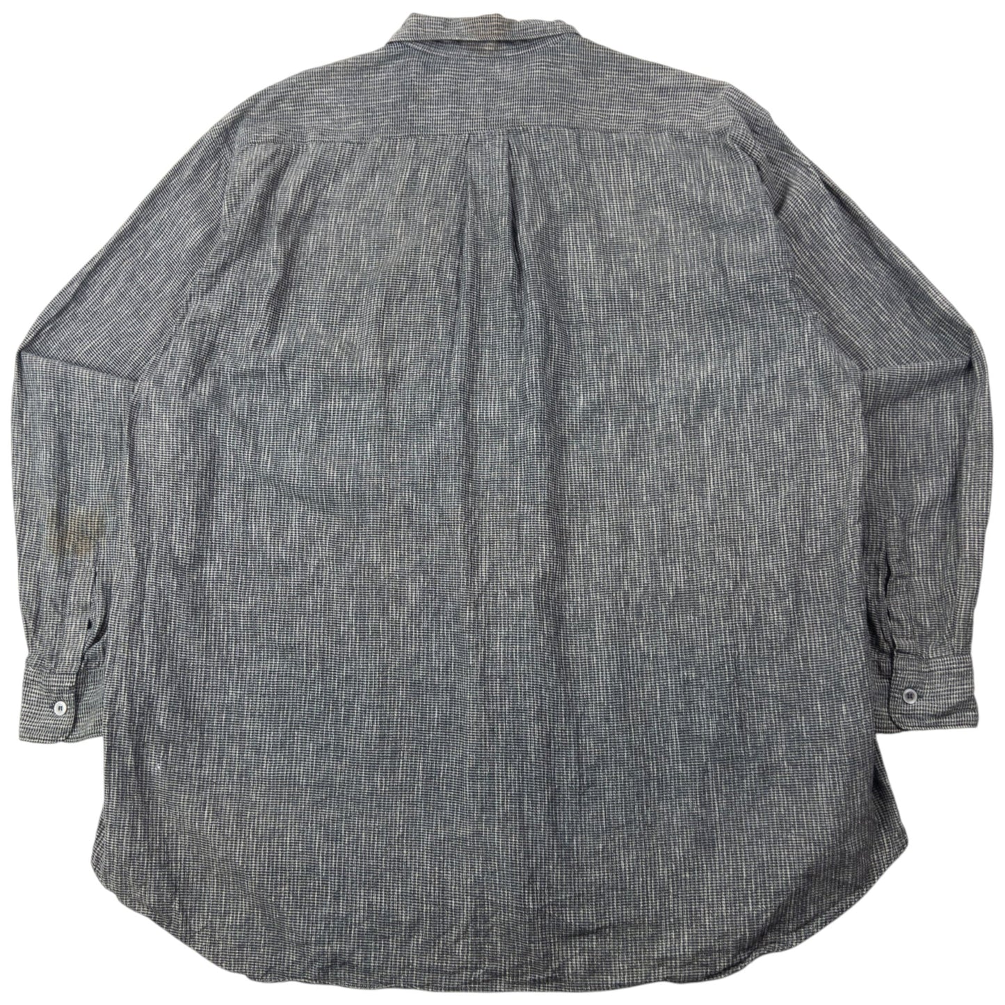 Vintage 90s Comme Des Garçons HOMME Long Sleeve Button Up Shirt Size | Large, Grey